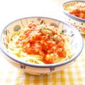 Kenmamac's cooksnap of when they made 我が家のツナとトマトのパスタ.