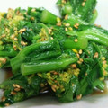 とら11's cooksnap of when they made 【菜の花】菜の花とごまだれのおひたし.