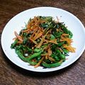 きんさんぎんさん's cooksnap of when they made パパッと簡単！ピーマンと人参の塩昆布炒め.