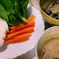 2男児の母☆'s cooksnap of when they made 超簡単！レンジでバーニャカウダソース！.