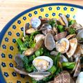 salmiakki！'s cooksnap of when they made ２回楽しめるアサリのマルサラワイン蒸し.