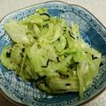 今市らぶ's cooksnap of when they made ♬給食を再現♬磯香あえ♬.