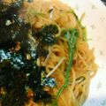 あかぷり's cooksnap of when they made 水菜と豚肉の和風パスタ.