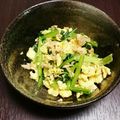 ★かなちぃ★'s cooksnap of when they made 小松菜のシーチキンたまご炒め.