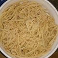leon0429's cooksnap of when they made 明太子の炒めパスタ♪.