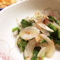 まりあの's cooksnap of when they made 新玉ねぎと菜の花のマリネ風サラダ♪.