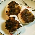 ringoochan's cooksnap of when they made 蕗味噌焼きおにぎり.