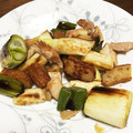 Yモニュメントバレー's cooksnap of when they made 鶏肉と白ネギの柚子こしょう炒め.