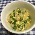 ローズ❤︎ガーデン's cooksnap of when they made グリンピースと新玉葱の卵寄せ.