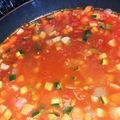 kumimouse's cooksnap of when they made ごろごろ野菜と大豆の和風ミネストローネ.