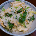 ゆっちゃん0216's cooksnap of when they made 春の味❀桜海老と菜の花の炊き込みご飯.