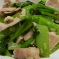 sweet_2007's cooksnap of when they made 豚バラ肉と小松菜の塩だれ炒め.
