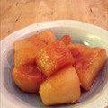 クックUNVLB6☆'s cooksnap of when they made 塩分控えめ大根の煮物.
