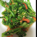 yoshi115's cooksnap of when they made 菜の花のゴマ和え.