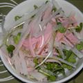 abumix's cooksnap of when they made 大根かいわれ大根ｻﾗﾀﾞ.