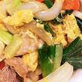 こにー79's cooksnap of when they made 新玉ねぎの葉っぱの卵とじ.