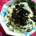 ☆ぶっちょ☆'s cooksnap of when they made さっぱり☆ワサビ風味♪♪長芋トロロれん草.
