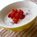 あーもこ's cooksnap of when they made Wベリーヨーグルト（食後のデザートに）.
