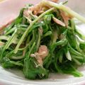 すかいふわり's cooksnap of when they made ☆水菜＆ツナの柚子胡椒お浸し☆.