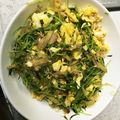 okujun's cooksnap of when they made 春雨と豆苗の中華風炒め物.