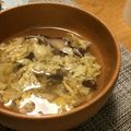 mame213's cooksnap of when they made 豆腐と卵の中華スープ.