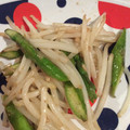 ♡ROM♡'s cooksnap of when they made もやしとアスパラガスの中華炒め.