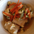 sachinchan's cooksnap of when they made さやえんどうと高野豆腐のたまごとじ♪.