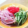 lillamii's cooksnap of when they made 妊婦さん必見！白滝で冷やし中華.