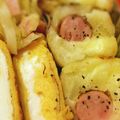 えりかぱん's cooksnap of when they made ★ウインナーポテト★レンジお弁当おかず.