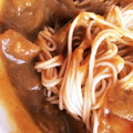 グランティラノス's cooksnap of when they made カレーをリメイク☆そうめんのあぶらそば風.
