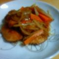 おもおも's cooksnap of when they made 鶏むね肉の甘酢漬け★柚子こしょう風味.