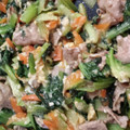 たりんく's cooksnap of when they made 簡単ですぐできる！タアサイと豚肉の炒め物.