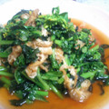 ぽんぽん堂's cooksnap of when they made 菜の花とわかめの炒め煮.