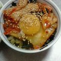 サあヤ's cooksnap of when they made ビビンバ風キムチTKG.