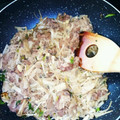 pekorinn's cooksnap of when they made 牛肉とねぎのエノキ炒め.