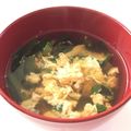 デークス's cooksnap of when they made ニラ玉のすまし汁.