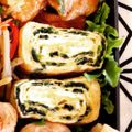 コシナ's cooksnap of when they made ニラ入りだし巻き卵.