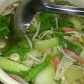 てるんぴー's cooksnap of when they made チンゲン菜とかにかまのスープ.