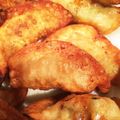 もも426's cooksnap of when they made ＋餃子の皮でささみのパリパリ揚げ＋.