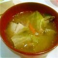 ＊kanakana＊'s cooksnap of when they made 黒胡麻香る簡単豚汁♪.