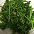 ポメちょん's cooksnap of when they made 菜の花のペペロンチーノ.