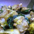 samkun's cooksnap of when they made 卵でまろやか☆豚キムチ.