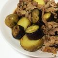 ppp729's cooksnap of when they made 大葉香る豚コマ茄子の甘口醤油炒め.