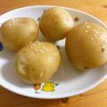 Nekozame's cooksnap of when they made 新じゃがのそのまんま荒塩.