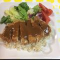 みかっち1012's cooksnap of when they made 根室のエスカロップ風カレー.