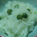 sachimeru3's cooksnap of when they made ★さやえんどうの豆★かんたん炊き込みご飯.