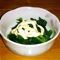 どんがらがっしゃっん's cooksnap of when they made ほうれん草のお浸しマヨのせ.