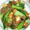 あーどぅん's cooksnap of when they made 厚揚げと青梗菜の炒め物.