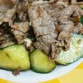 るなままchan's cooksnap of when they made きゅうり・まいたけ・豚肉の梅肉炒め.