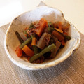 satokohime's cooksnap of when they made いんげんと蒟蒻のおかか煮.